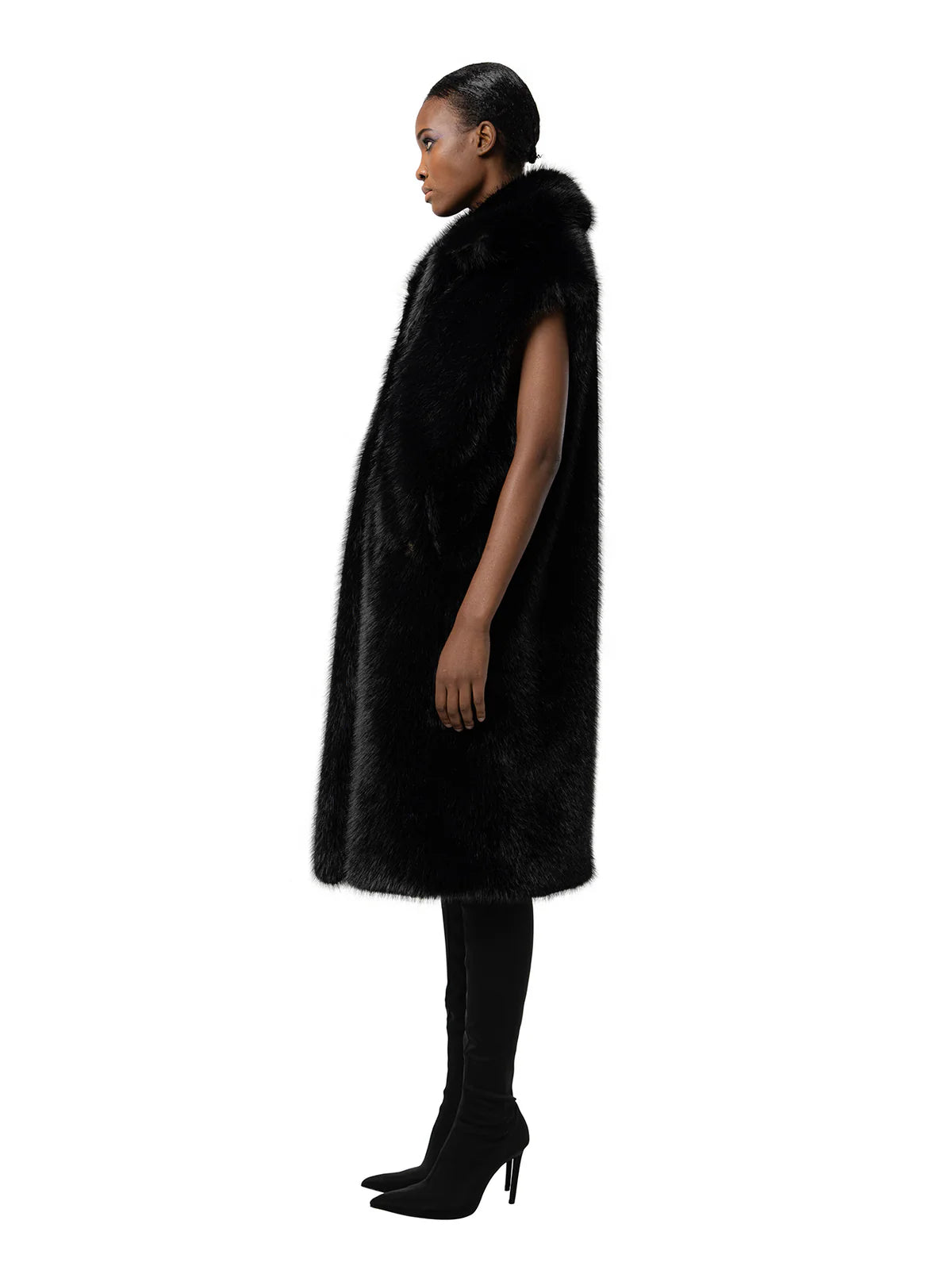 Freed Women's The Kit Fur Free Long Vest