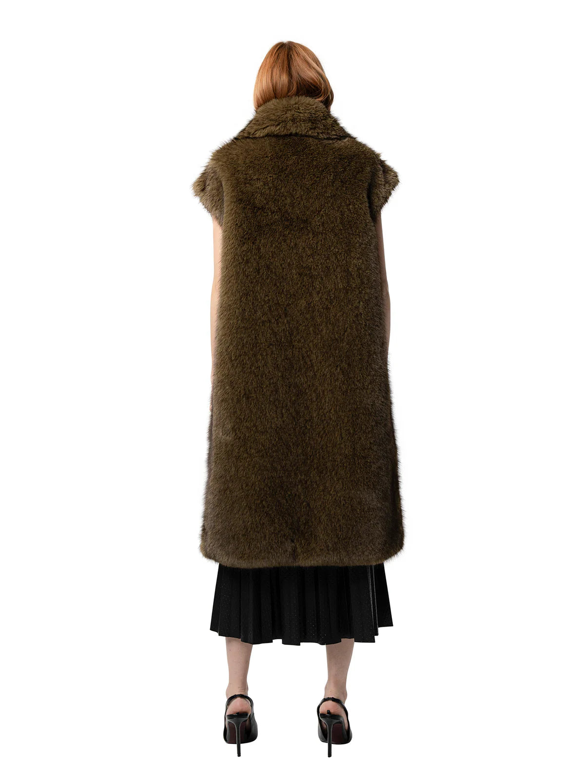 Freed Women's The Kit Fur Free Long Vest