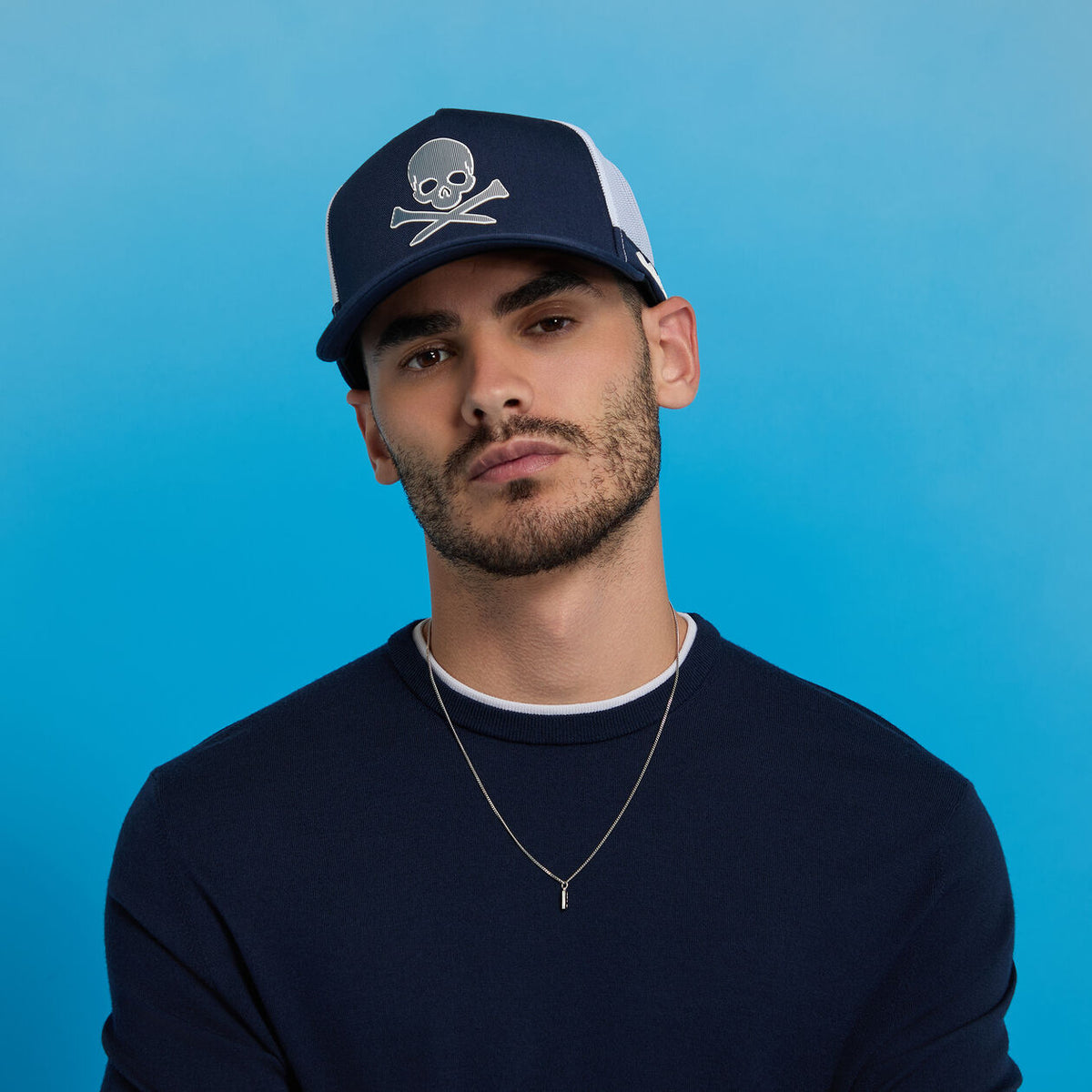 G Fore Men's Lenticular Silicone Skull Regular Cotton Twill Hat – Channers