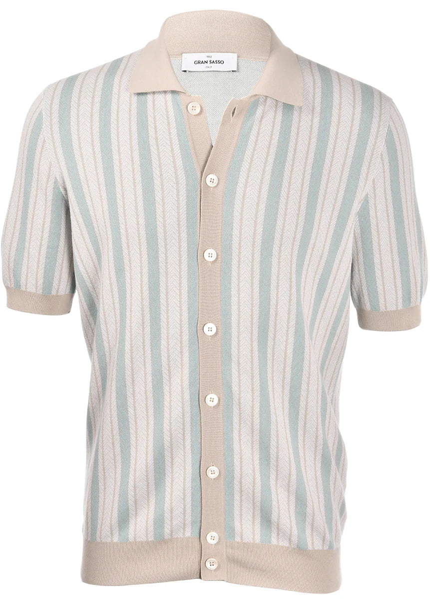 Gran Sasso Men's Knit Polo