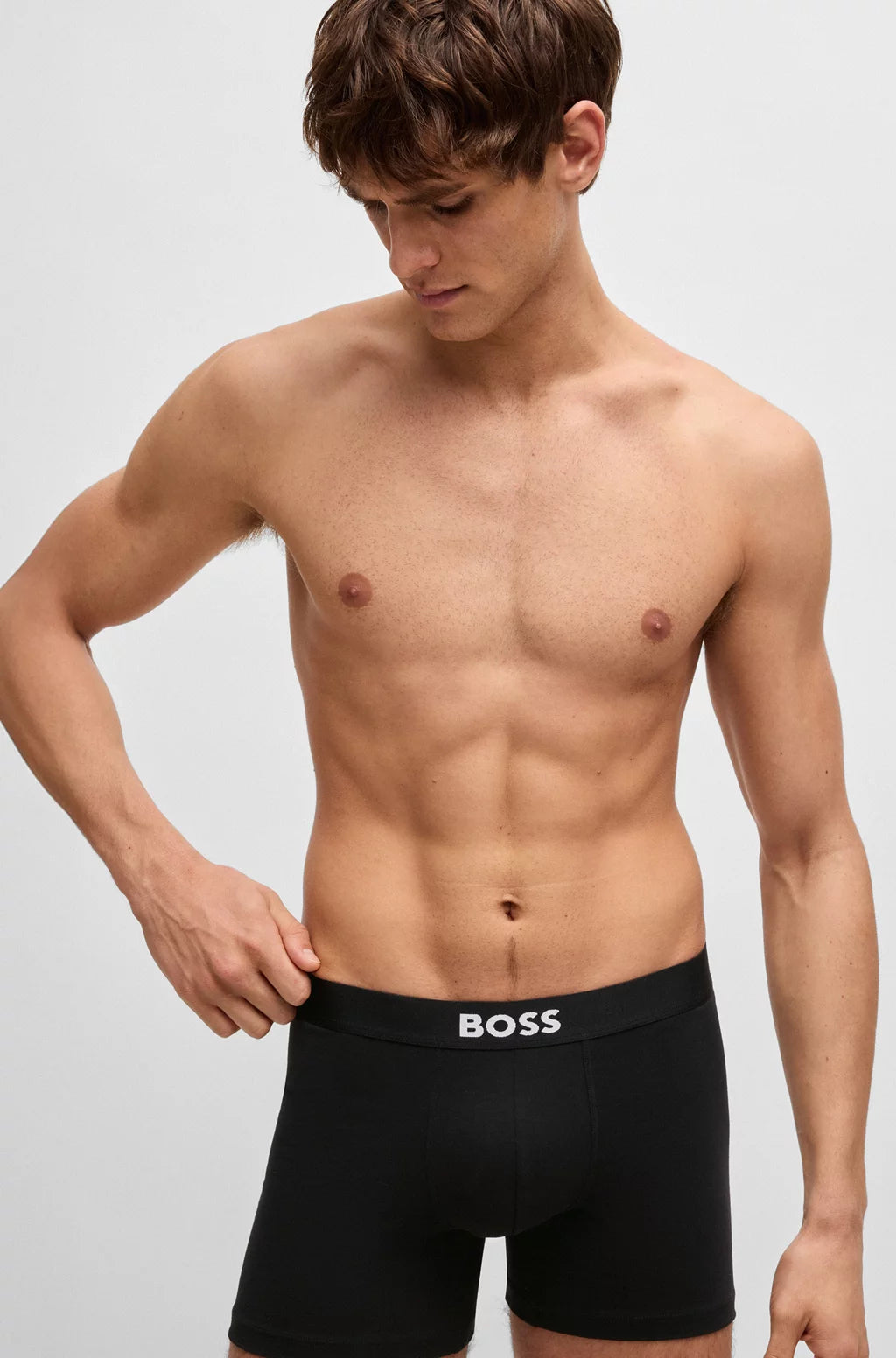 Hugo Boss Men's Three-Pack Cotton Boxer Briefs 