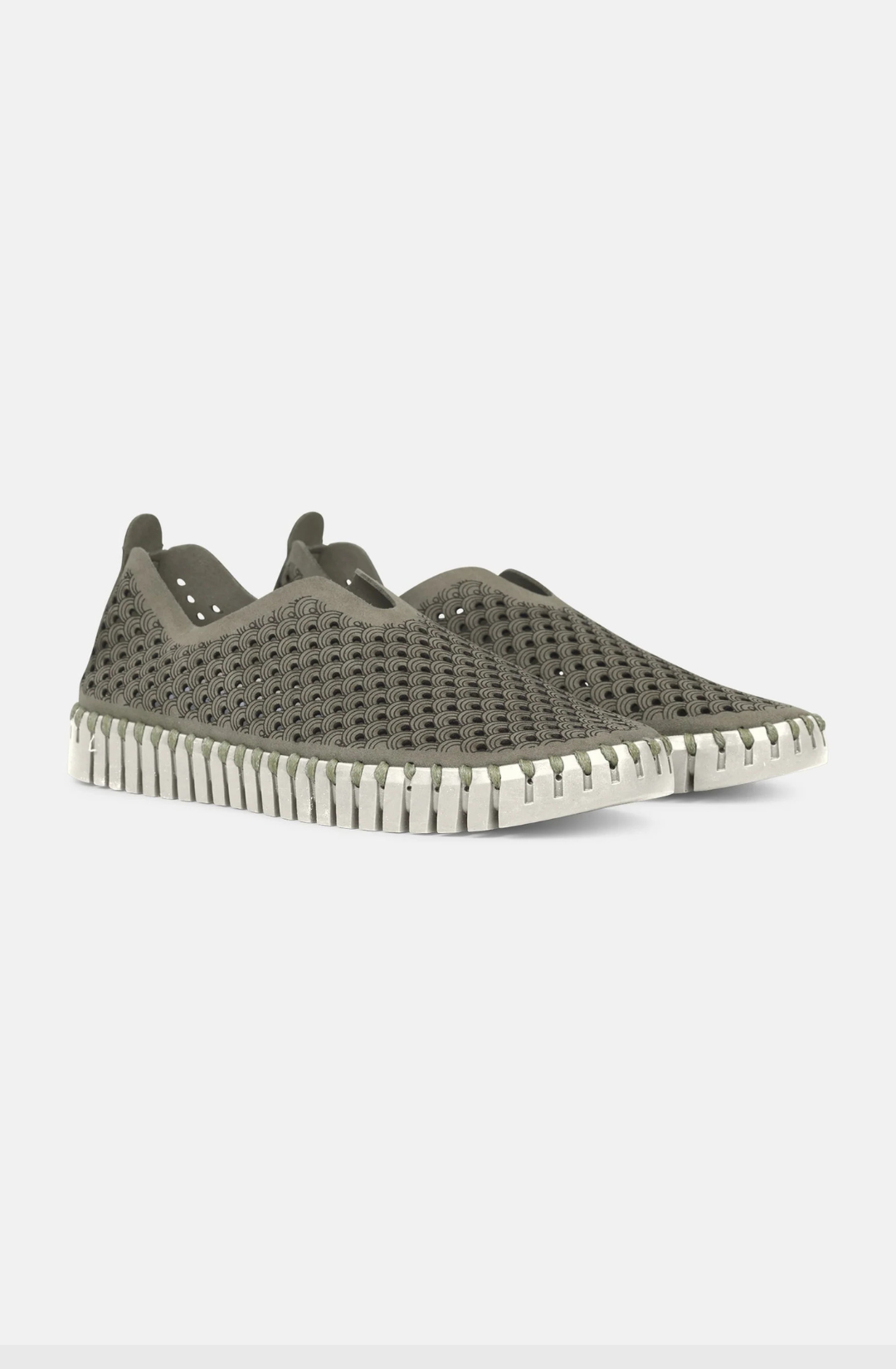 Ilse Jacobsen Women's Army Tulip Flat Shoe