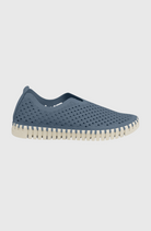 Ilse Jacobsen Women's Blue Grey Tulip Flat Shoe