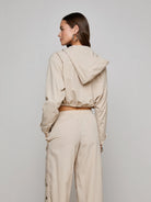 L'Agence Women's Bronwyn Cropped Windbreaker