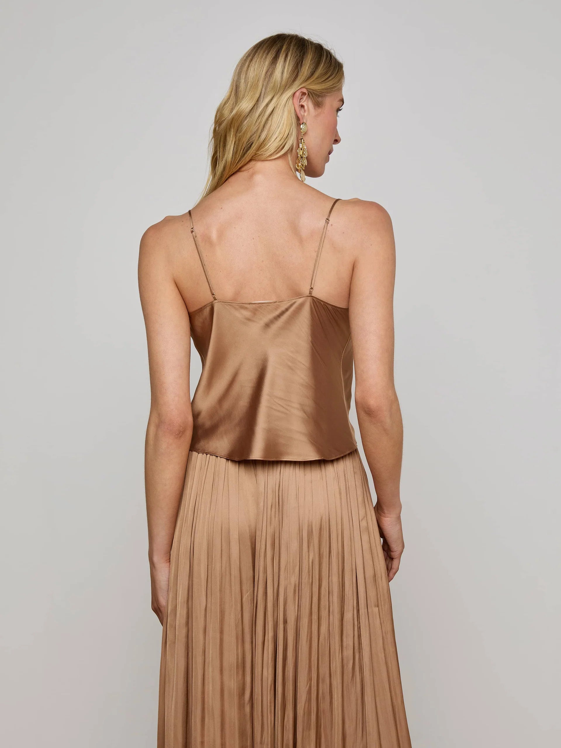 L'Agence Women's Calista Satin Camisole