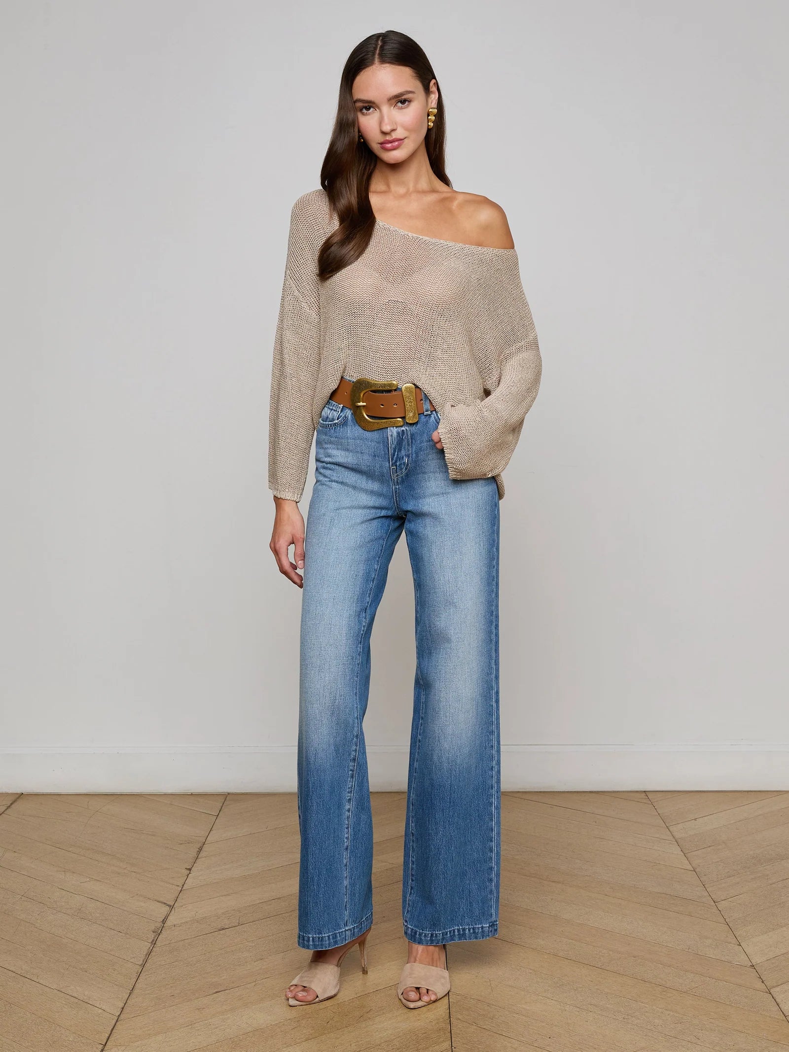 L'Agence Women's Ethan Knit Pullover