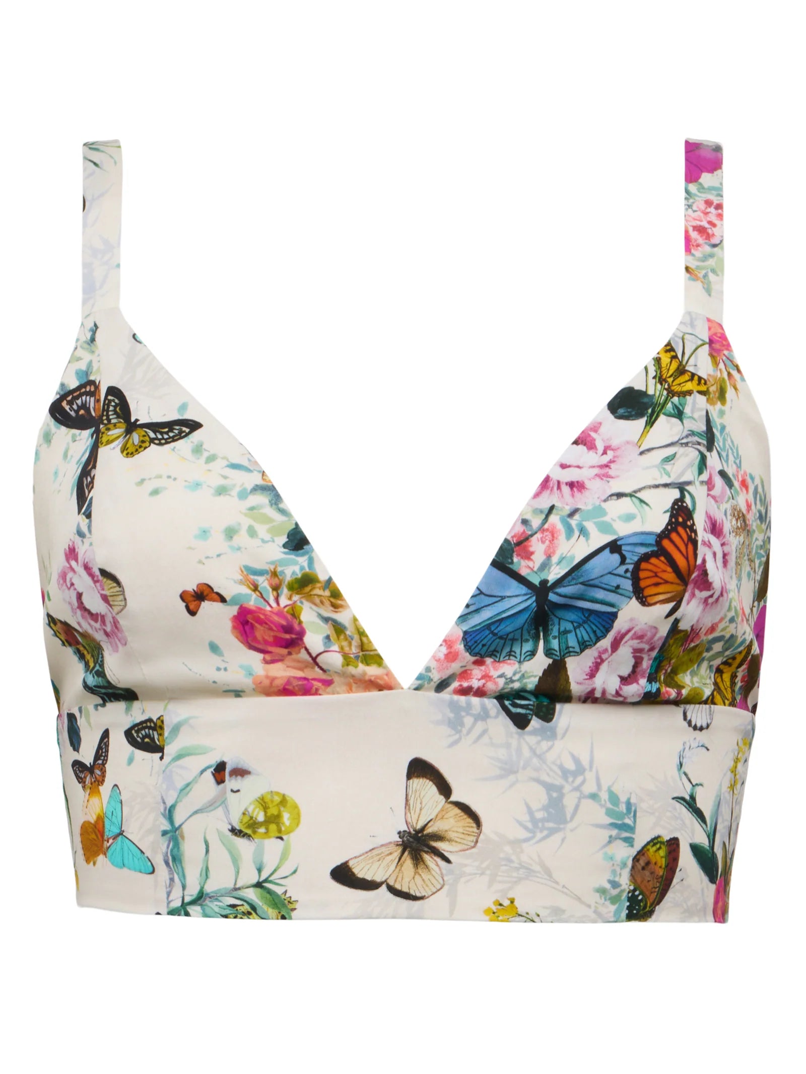 L'Agence Women's Kaori Poplin Bralette
