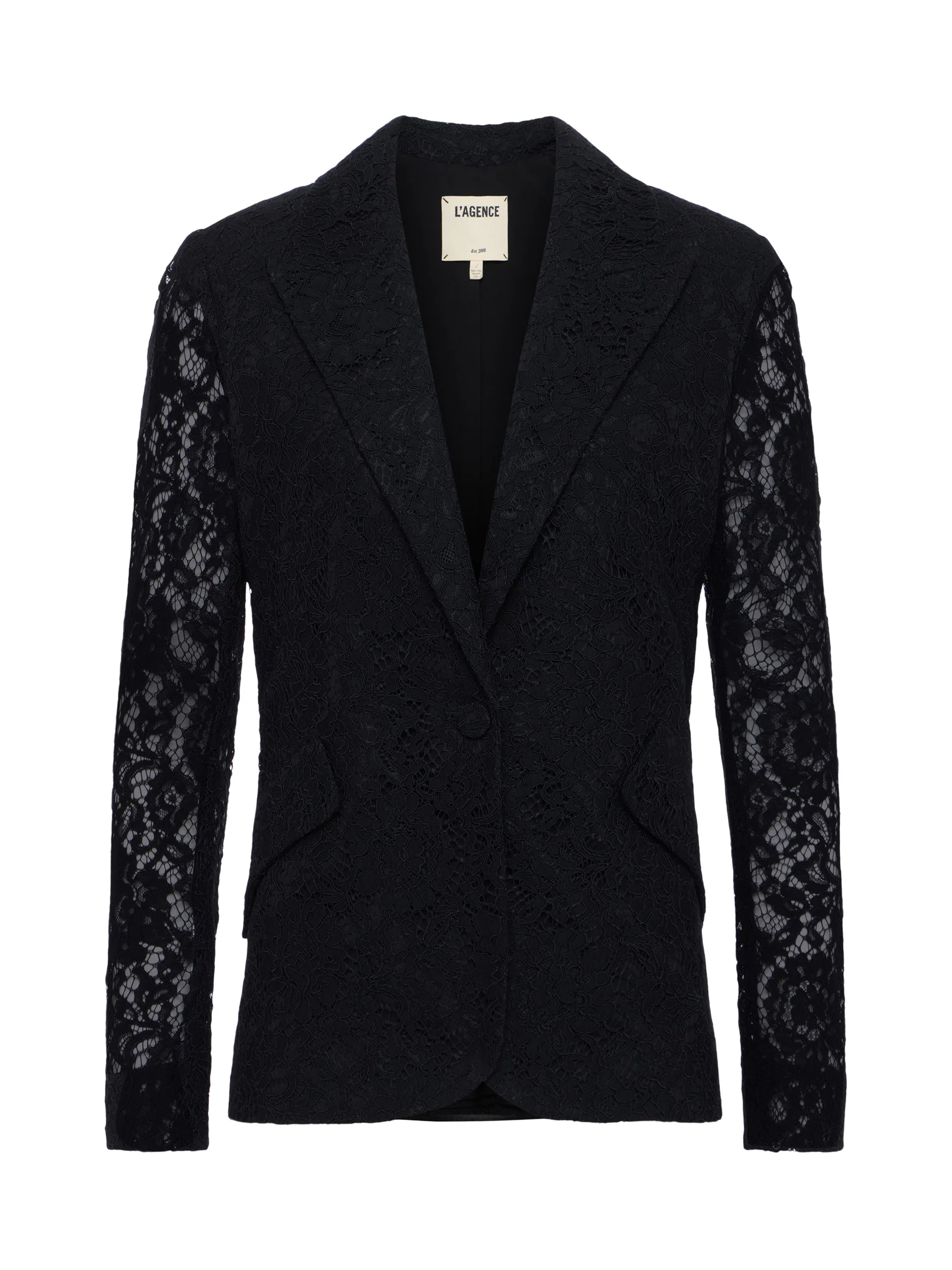 L'Agence Women's Lace Chamberlain Blazer