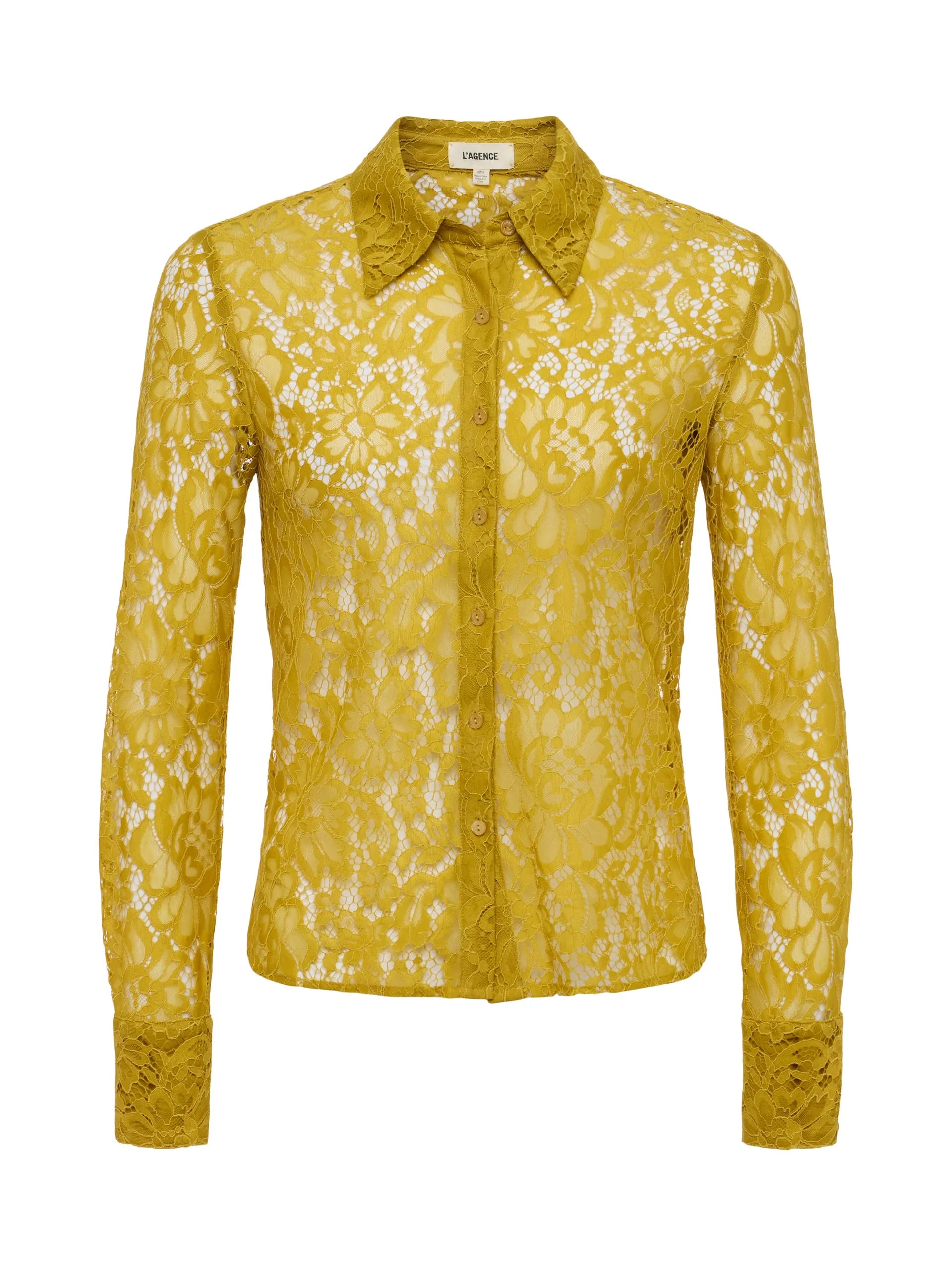 L'Agence Women's Maia Floral Lace Blouse