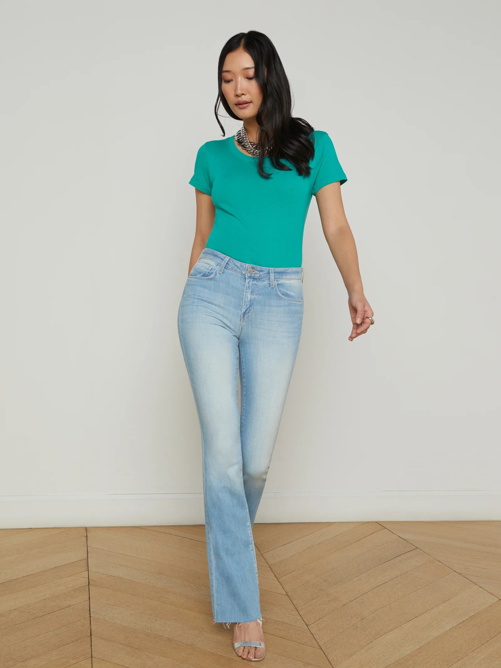 L'Agence Women's Ruth Straight-Leg Jean