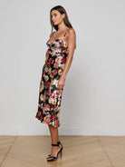 L'Agence Women's Solay Silk Slip Dress