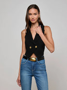 L'Agence Women's Zadie Knit Vest