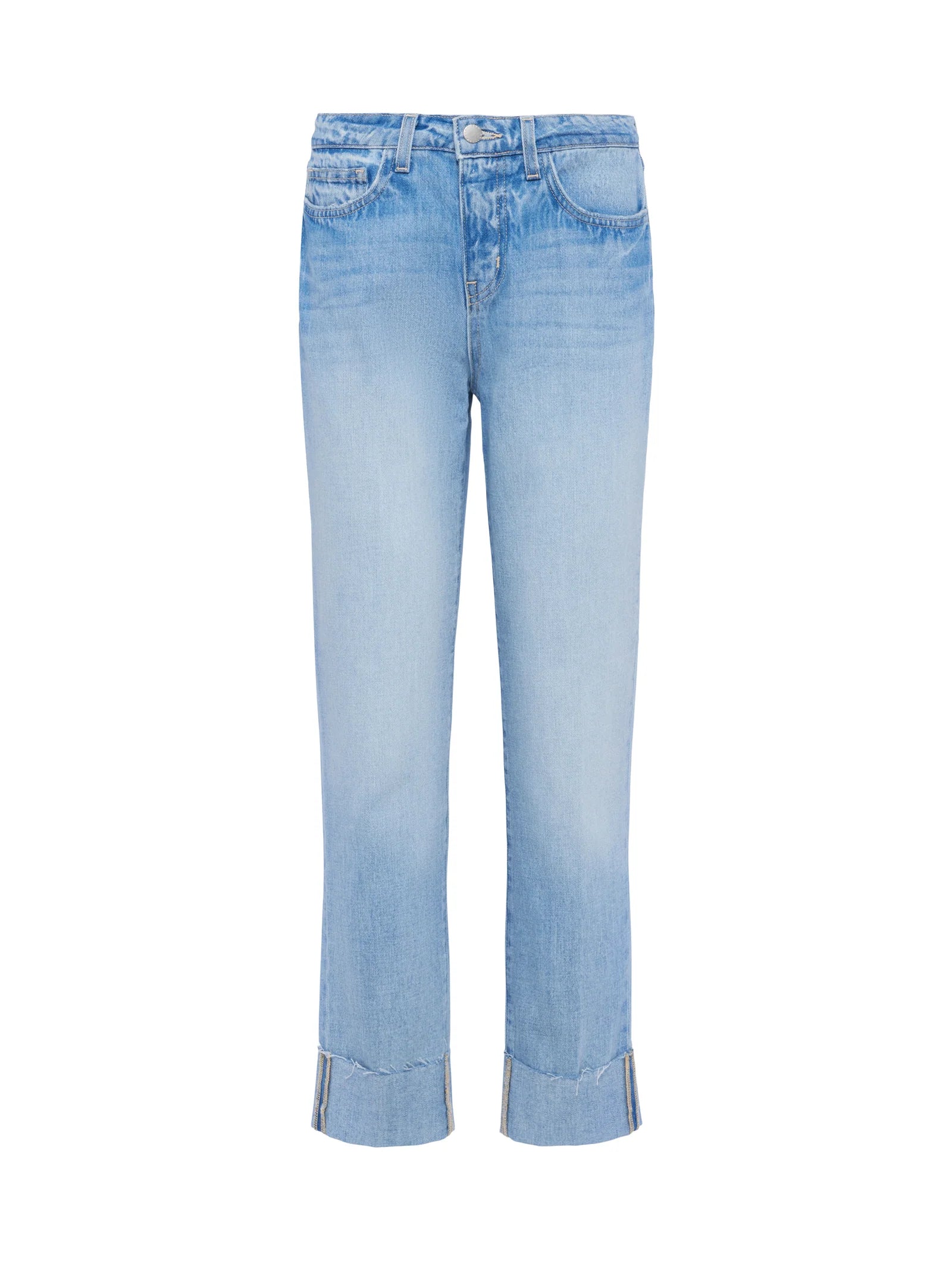 L'agence Women's Maribel Cuffed Straight-Leg Jean