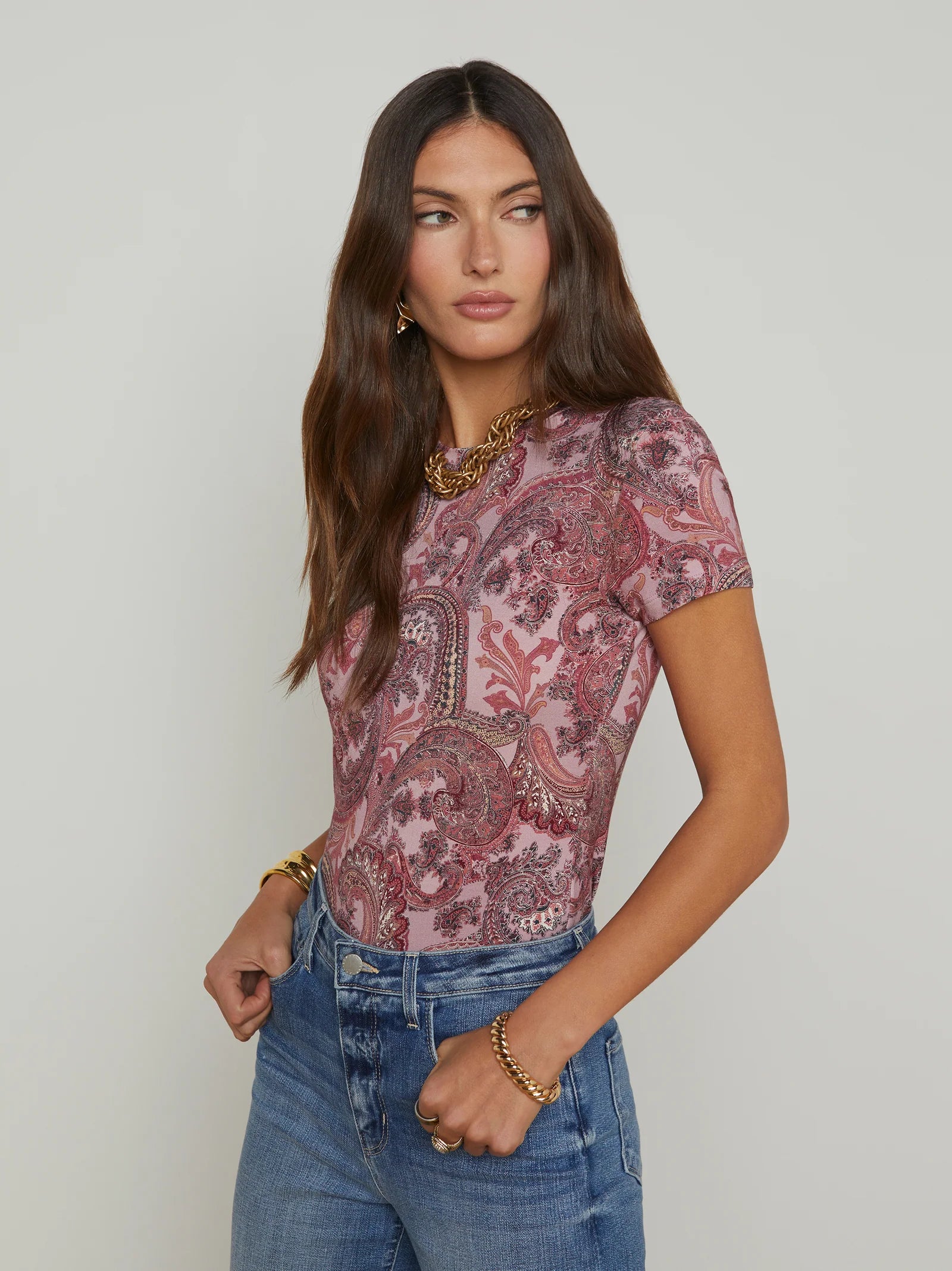 L'agence Women's Ressi Fitted Tee