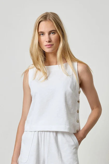 Lilla P Women's Side Button Tank