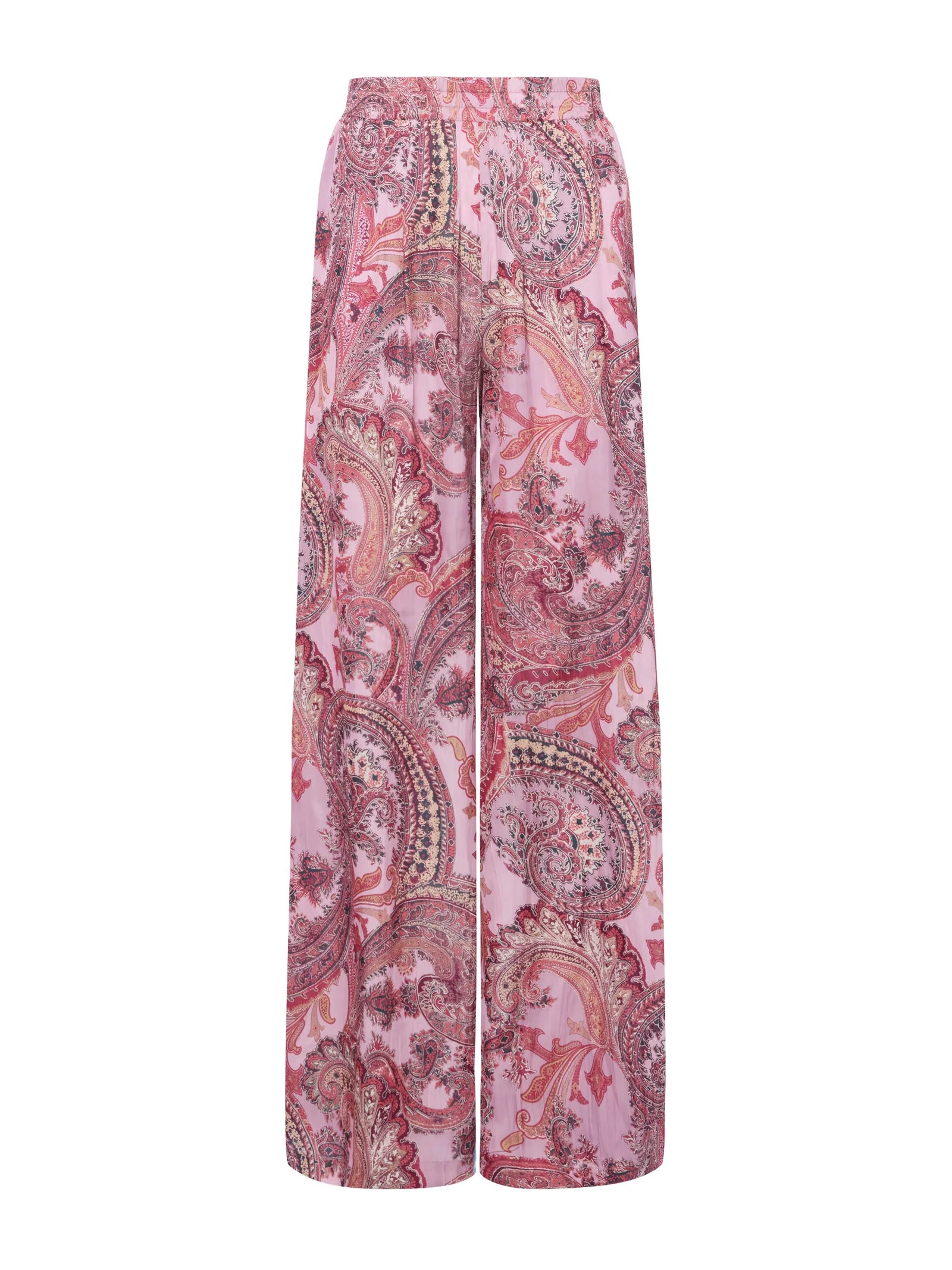 L'Agence Women's Lillian Satin Wide-Leg Pant