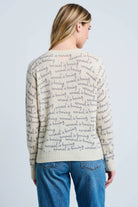 Lisa Todd Women's 100% Cashmere Normal is Boring Sweater