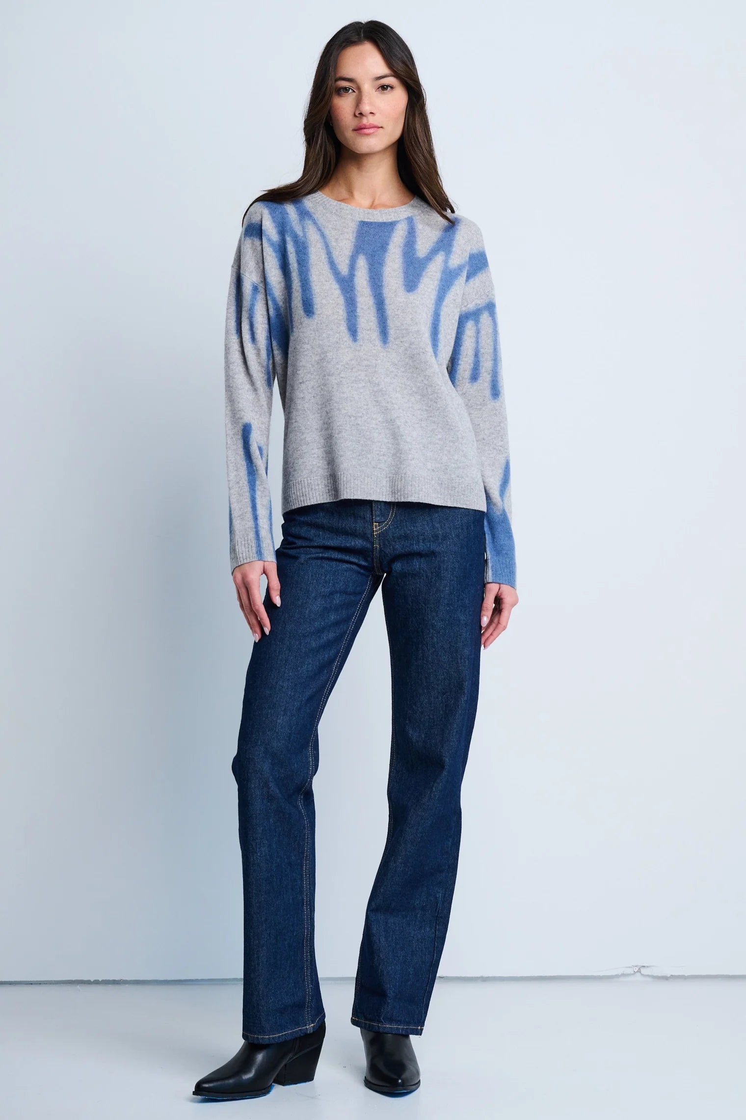 Lisa Todd Women's Freeform Wool and Cashmere Sweater