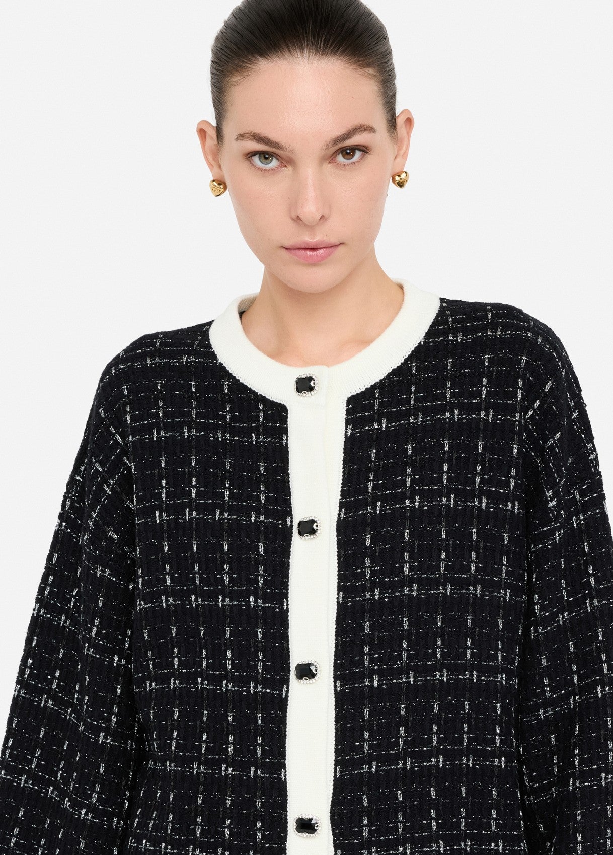 Liu Jo Women's Jacket with Jewel Buttons