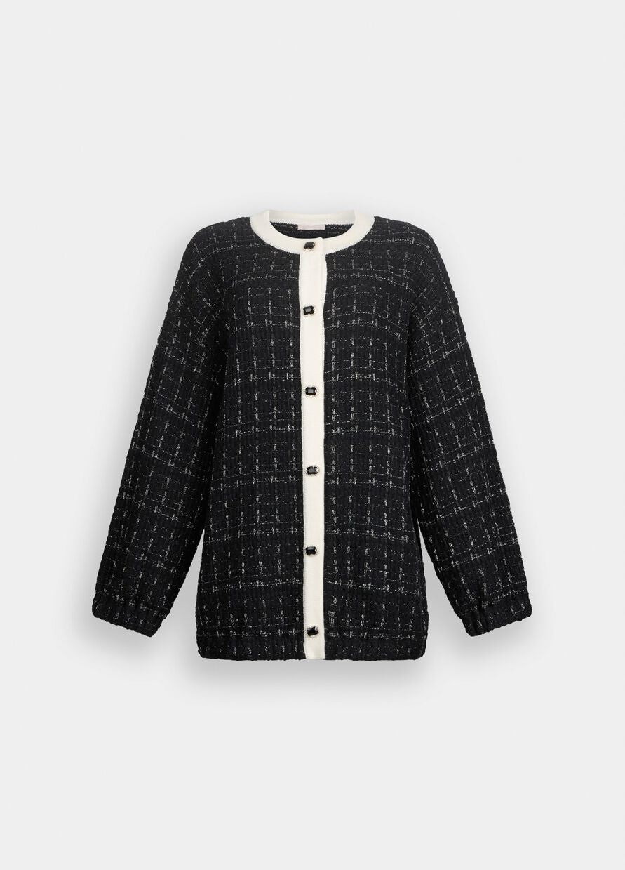 Liu Jo Women's Jacket with Jewel Buttons
