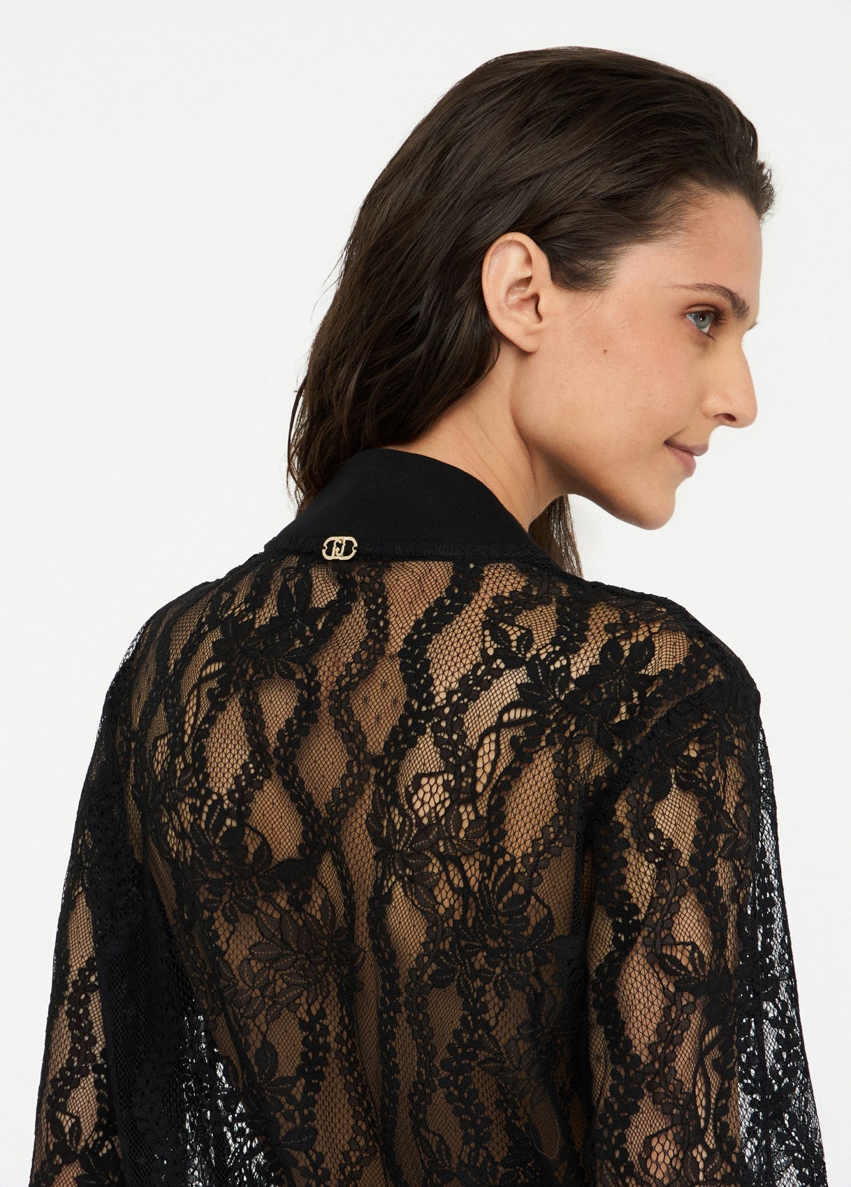 Liu Jo Women's Lace Zip-Up Jacket
