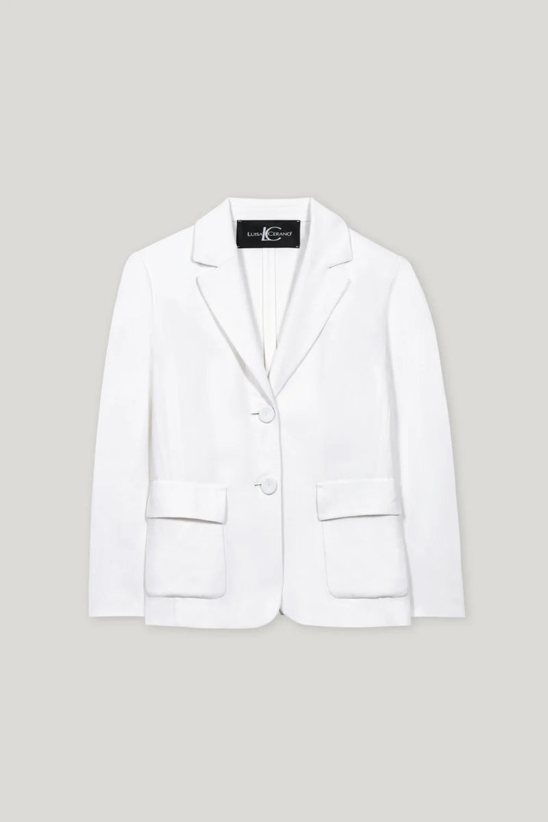 Luisa Cerano Women's Linen Blend Blazer