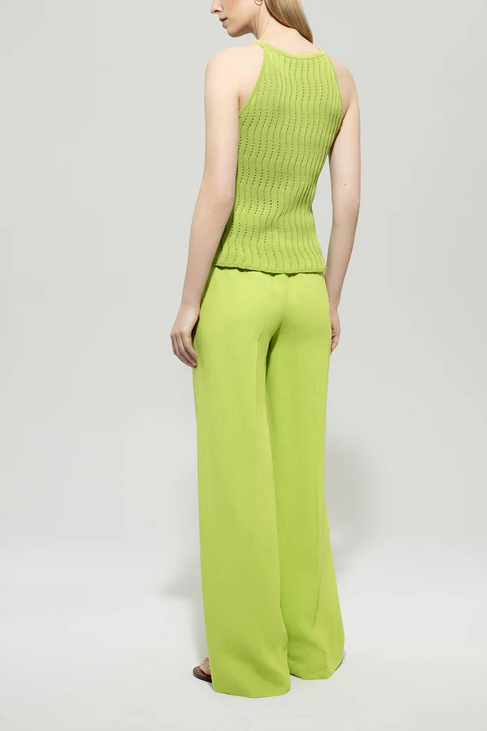 Luisa Cerano Women's Wide-Leg Linen Pants 