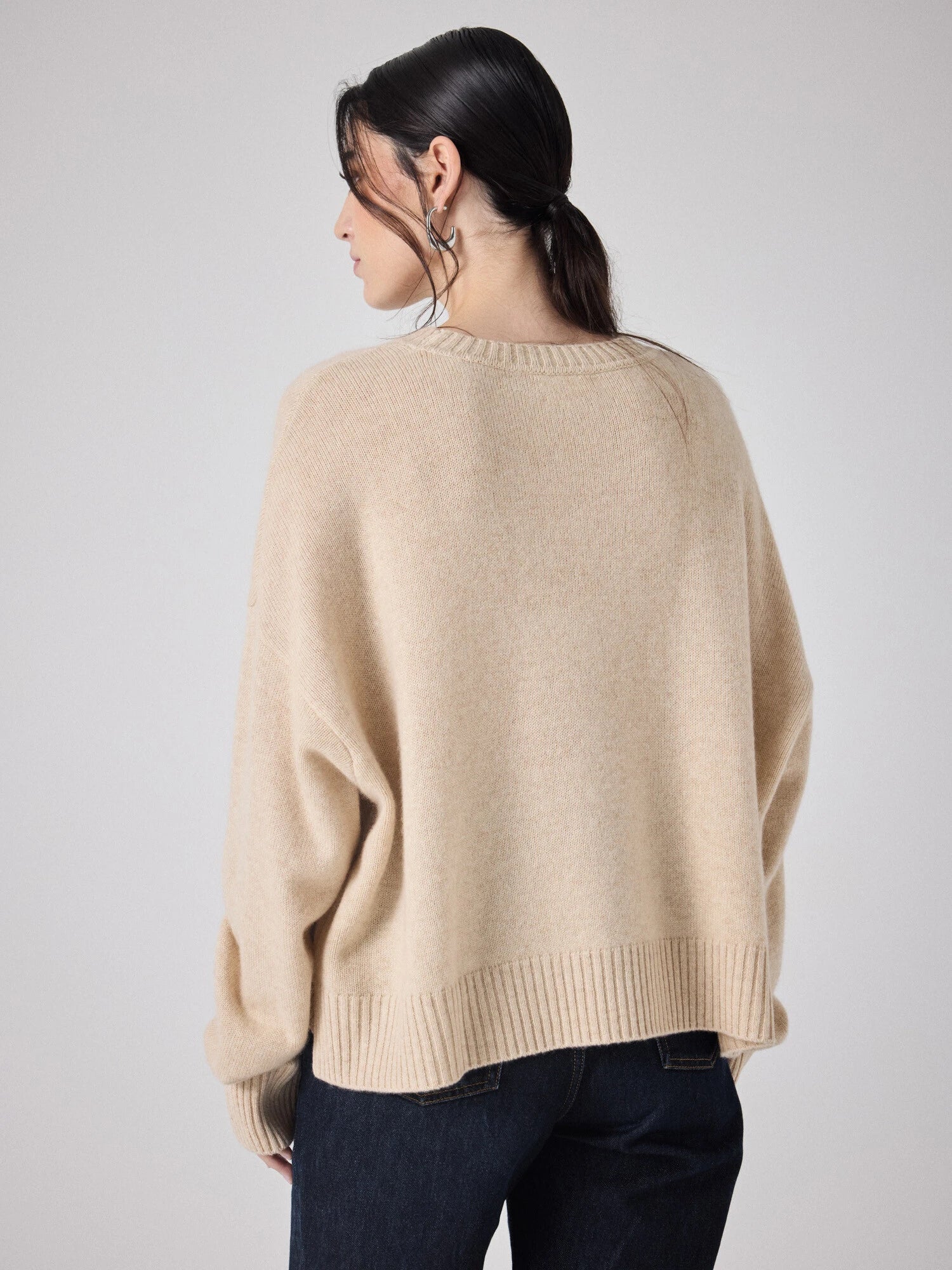 Not Shy Women's Robbie Cashmere Pullover