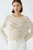 Oui Women's Crochet Top