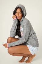 PJ Salvage Women's Doggone Cold "Sweater Weather" Snuggle Hoodie