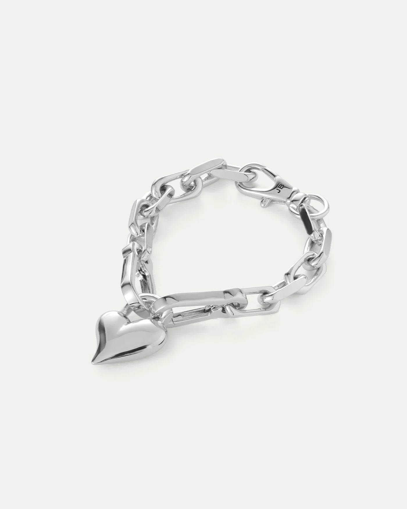 Jenny Bird Women's Padlock Heart Chain Bracelet 