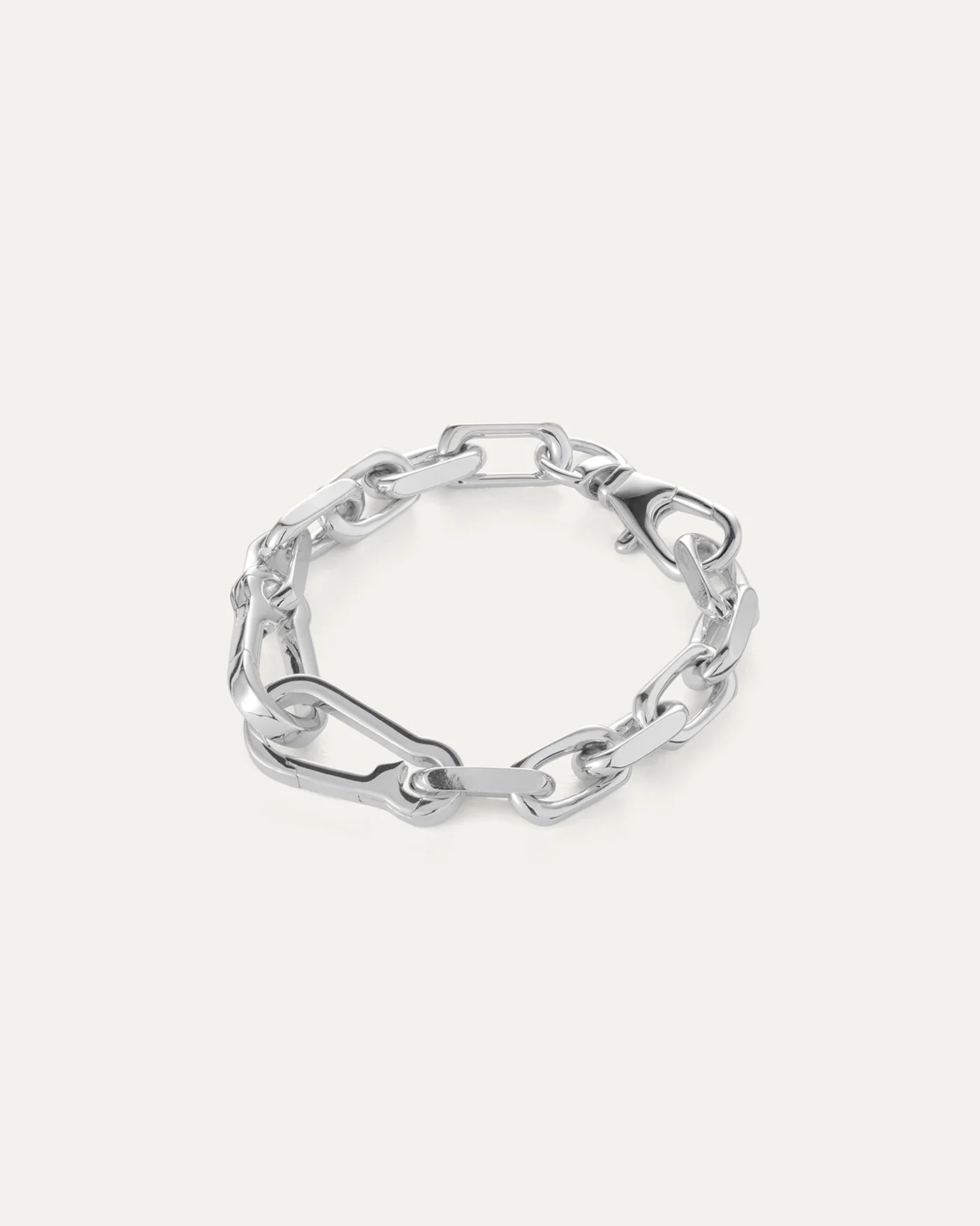 Jenny Bird Women's Padlock Heart Chain Bracelet 