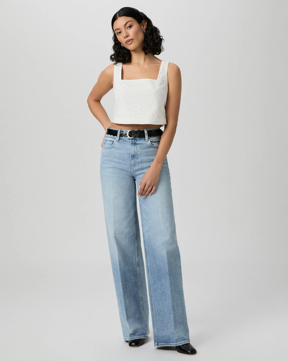 Paige Jeans Women's Sasha 32" Wide Leg Jean