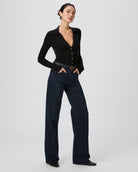 Paige Women's Sasha 32" Wide Leg Jean in Duchess
