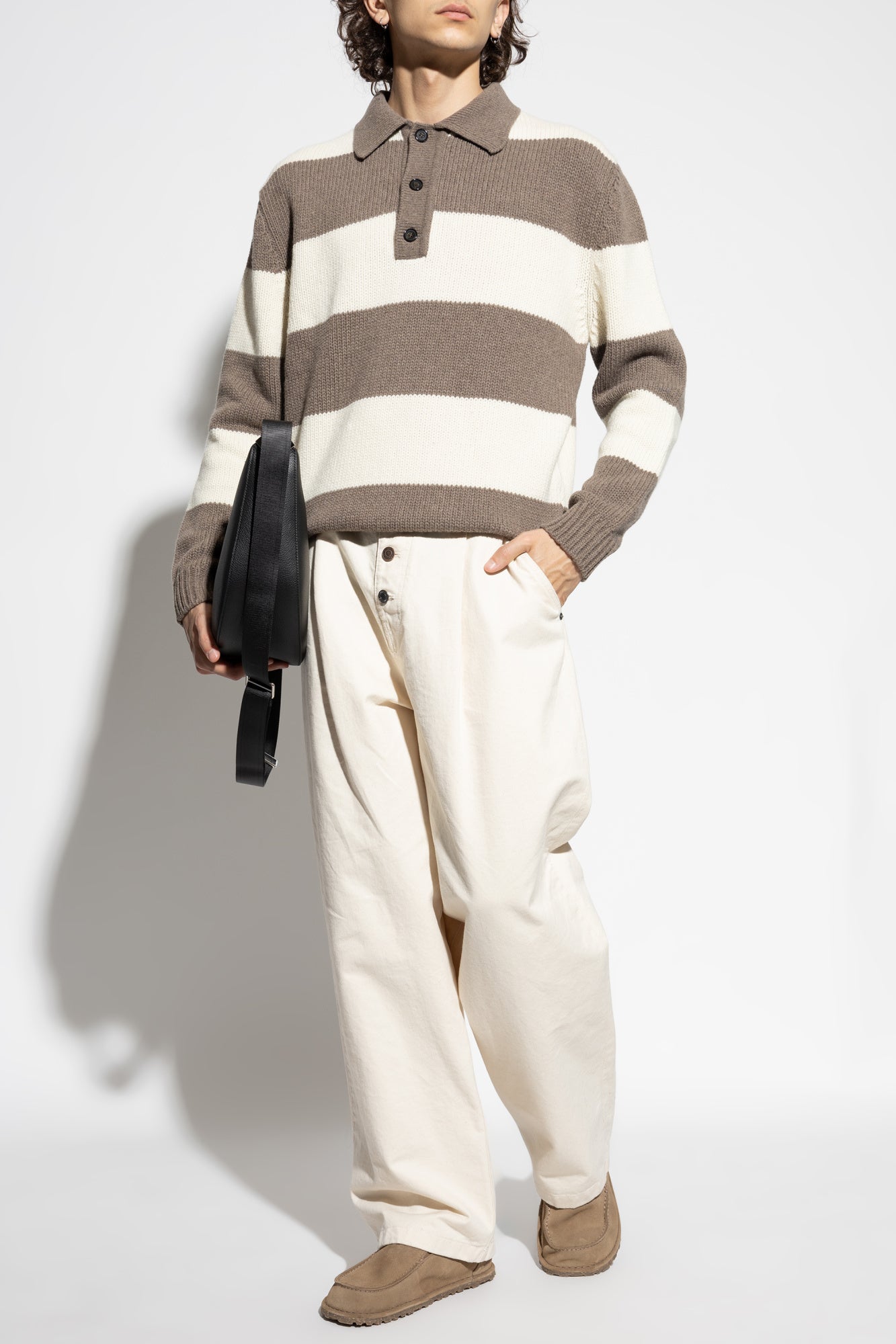 Paul & Shark Men's Wool Polo Sweater