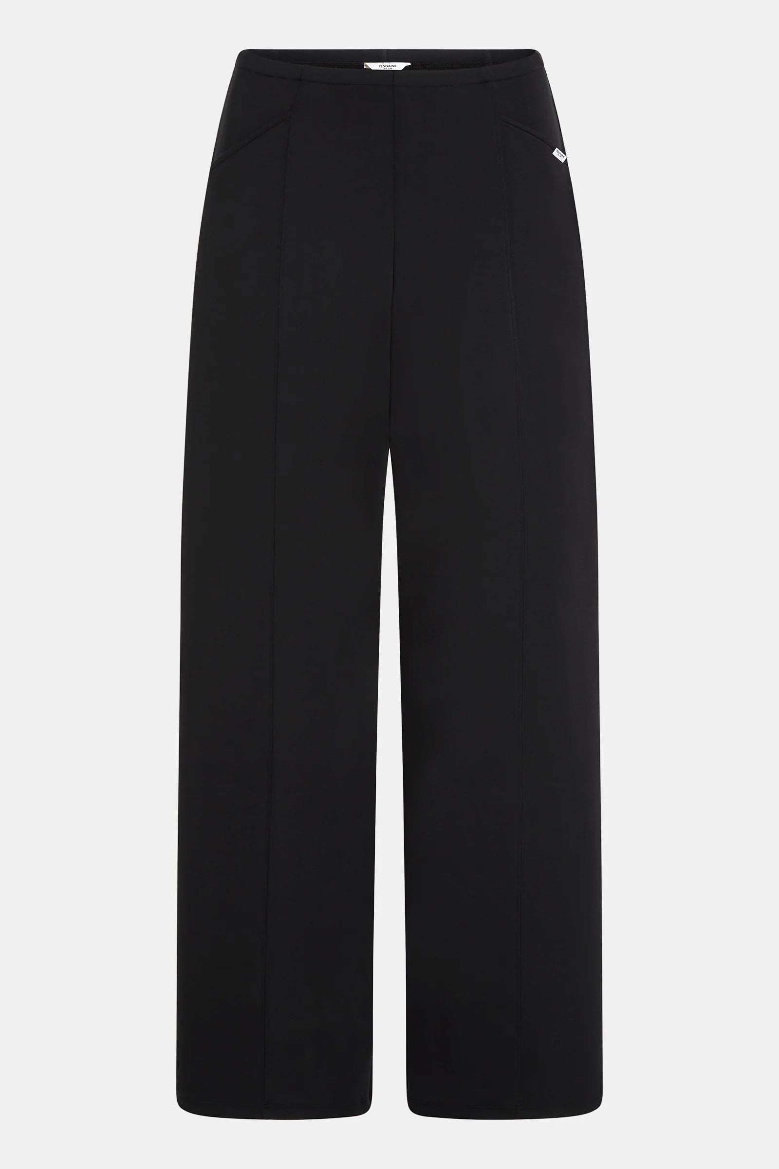 Penn & Ink Women's Black Trouser Pants