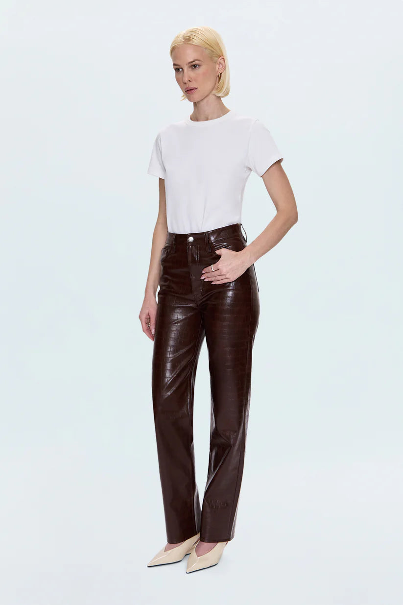 Pistola Women's Cassie Super High Rise Straight Pant 