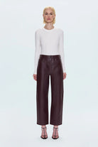 Pistola Women's Jett High Rise Bowed Straight Pant