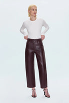 Pistola Women's Jett High Rise Bowed Straight Pant
