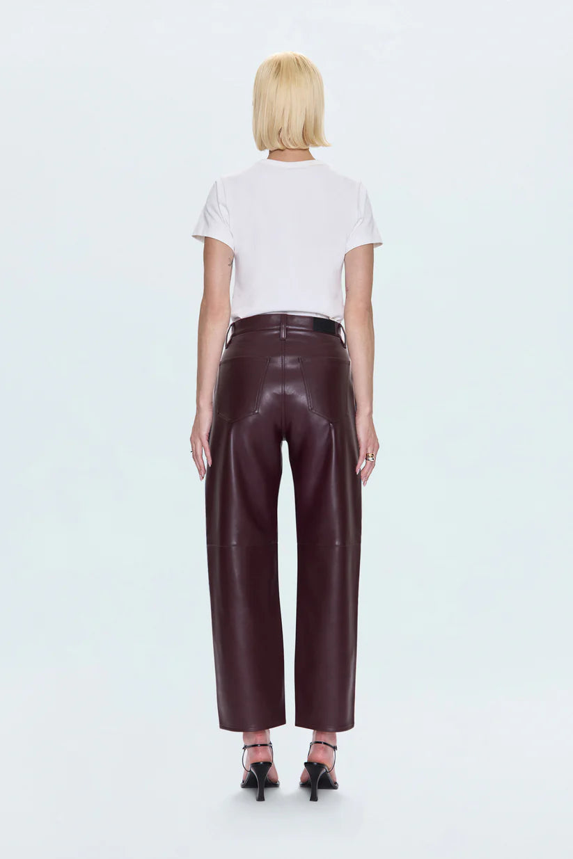 Pistola Women's Jett High Rise Bowed Straight Pant
