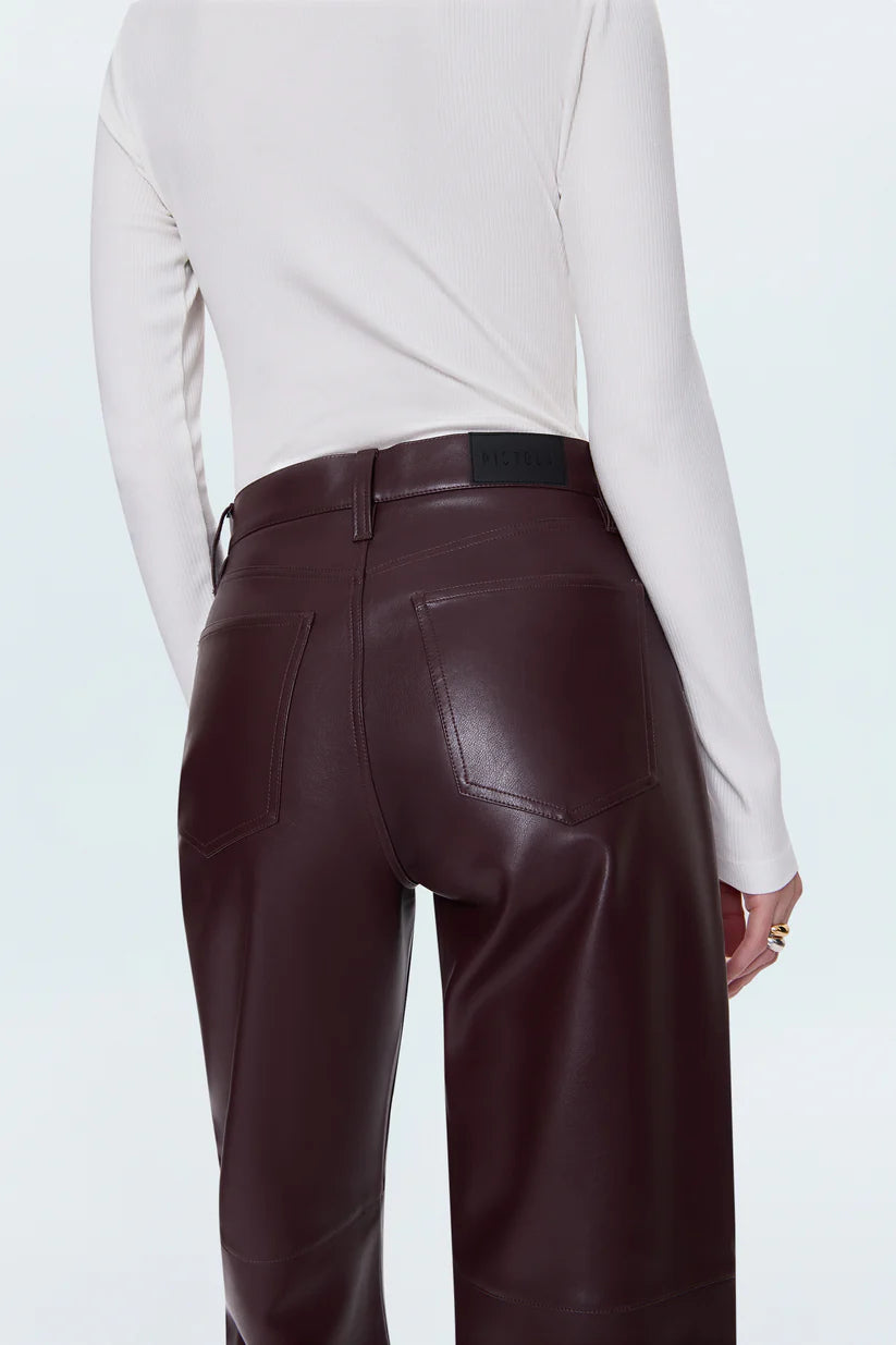 Pistola Women's Jett High Rise Bowed Straight Pant