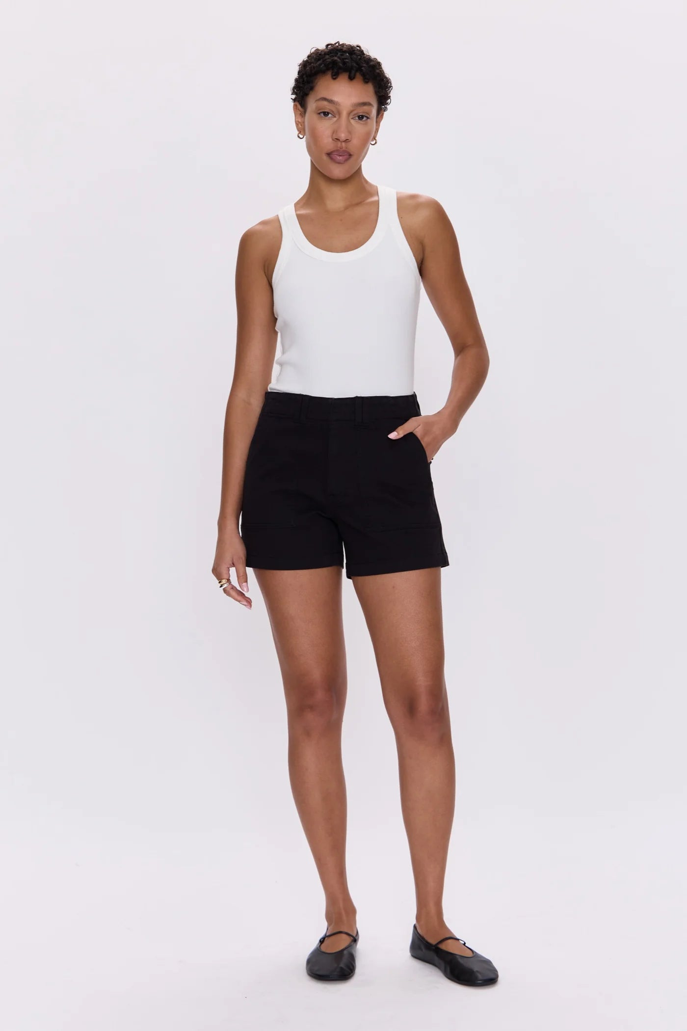 Pistola Women's Marissa High Rise Utility Short