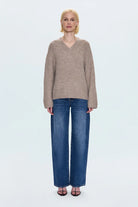 Pistola Women's Talia Chunky V-Neck Sweater