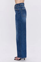 Pistola Women's Tate High Rise Bowed Wide Leg Jean