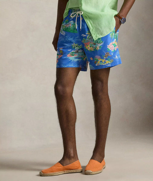 Polo Ralph Lauren Men's Traveler Bahamas Bear Swim Shorts – Channers