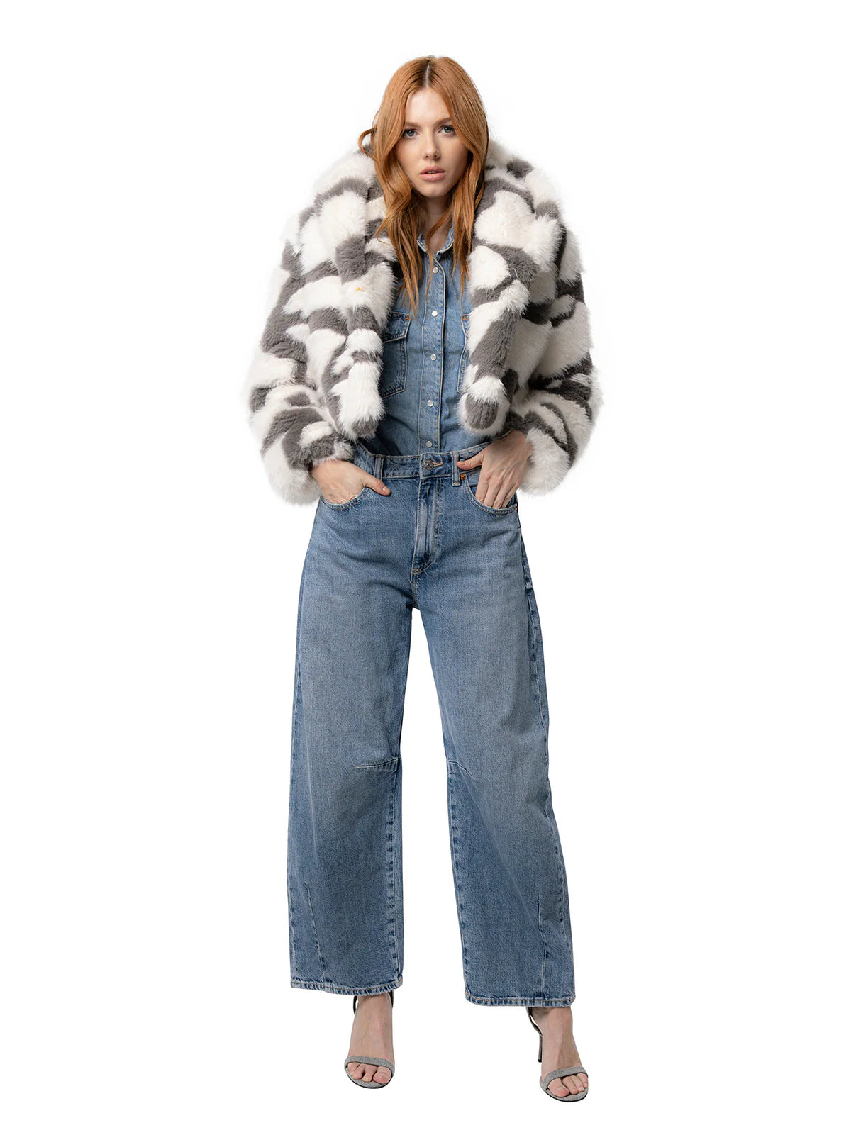 Freed Women's The Gemma Premium Cruelty-Free Fur Coat