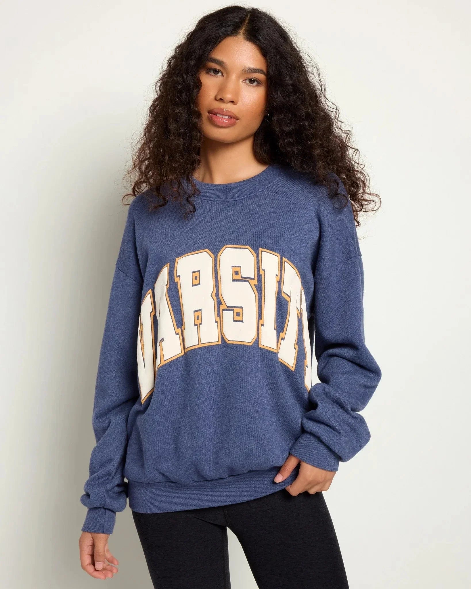 Project Social Women's Varsity Crewneck Sweatshirt