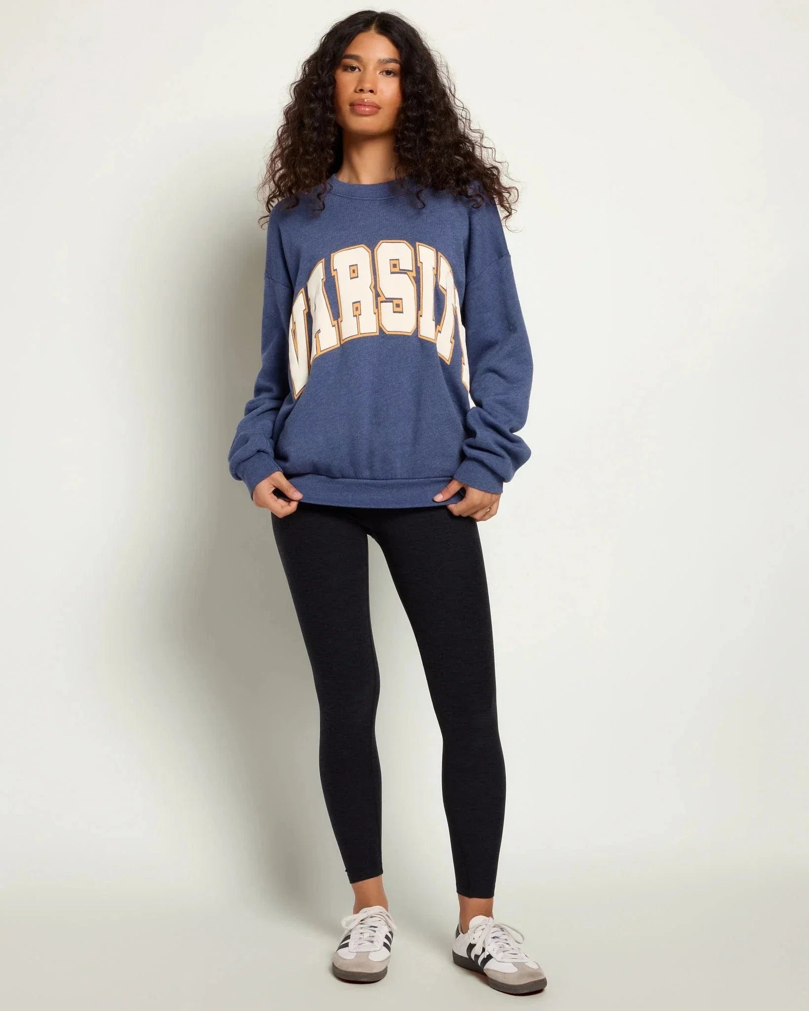 Project Social Women's Varsity Crewneck Sweatshirt