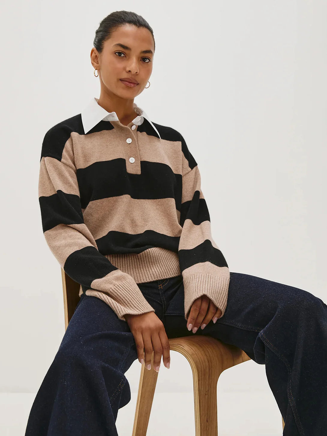 Rails Women's Paxton Collared Shirt Knit Polo