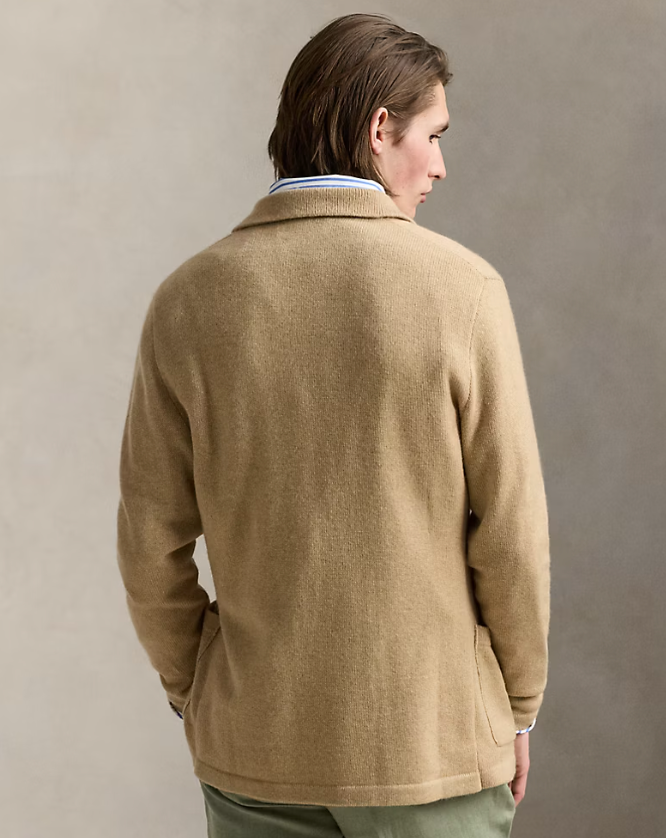 Ralph Lauren Men's Cashmere Blazer Cardigan